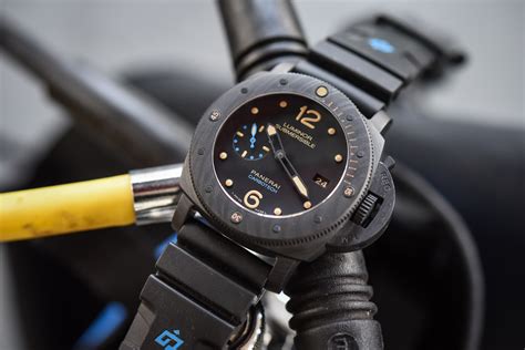 panerai pam 616 luminor submersible 1950 carbotech|Panerai Luminor 1950 submersible.